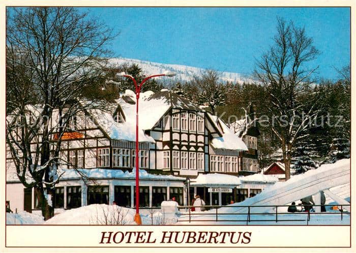 Spindleruv Mlyn Spindlermuehle Hotel Hubertus im Riesengebirge Winterimpressione – Καρτ ποστάλ