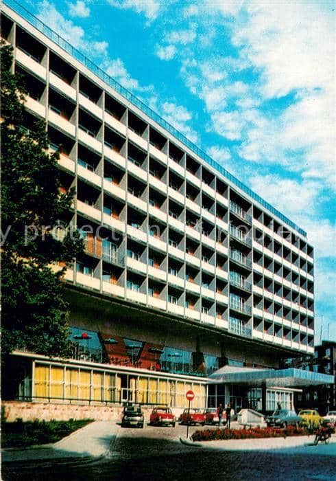 Kolobrzeg Polen Hotel Skanpol – بطاقة مصوّرة