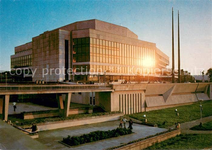 Prag Prahy Prague Kulturpalast – Ansichtskarte