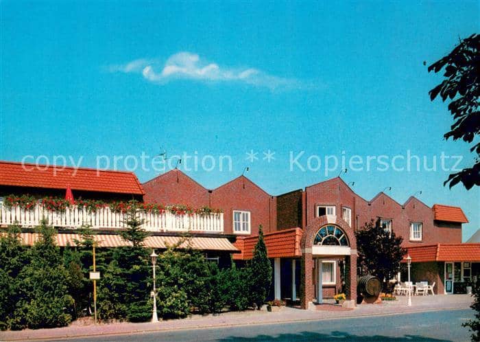 Nordenham Wesermarsch Niedersachsen Hotel Restaurant Butjadinger Tor – Ansichtskarte Nordenham