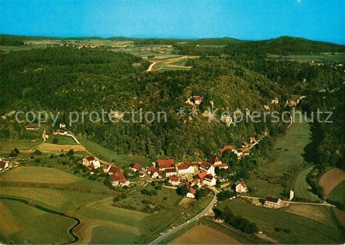 Veilbronn Heiligenstadt BAMBERG Bayern Fliegeraufnahme – Ansichtskarte Heiligenstadt i.OFr.