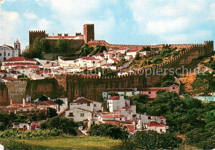 Obidos As muralhase a Vila – Ansichtskarte