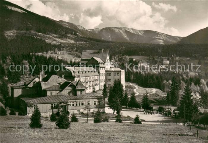 Spindleruv Mlyn Spindlermuehle Vojenska zotavovna v Bedrichove Krkonose Ferienho – Καρτ ποστάλ