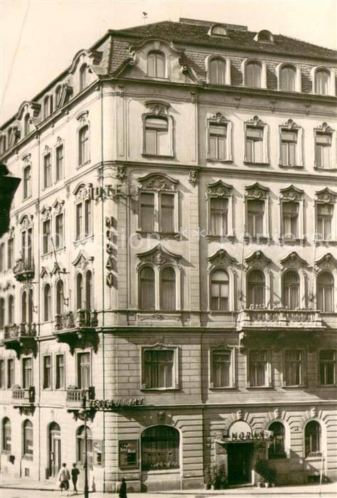 Praha Prahy Prague Hotel Moran – Ansichtskarte