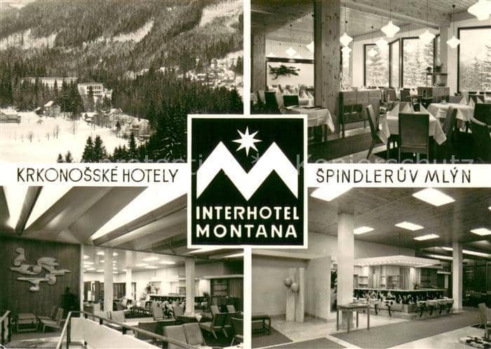 Spindleruv Mlyn Spindlermuehle Krkonosske Hotely Interhotel Berghotel im Rieseng – Καρτ ποστάλ