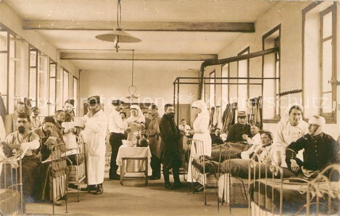 Lazarett France – Képeslap