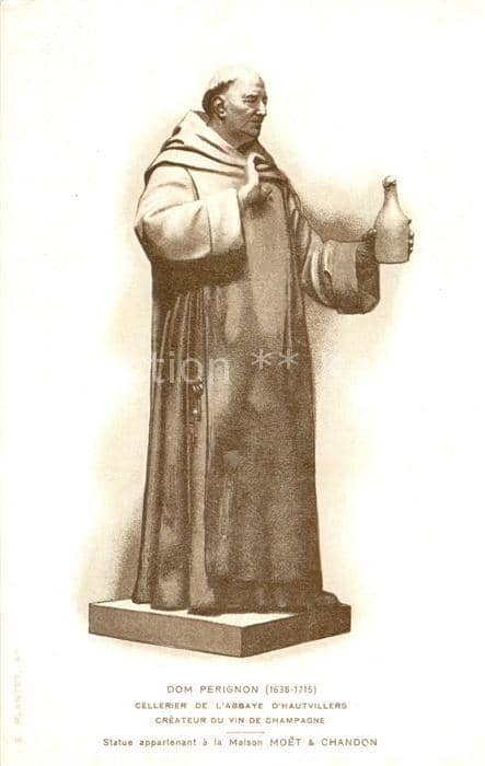 Skulpturen Sculptures Sculpturi-- Dom Perignon – Ansichtskarte