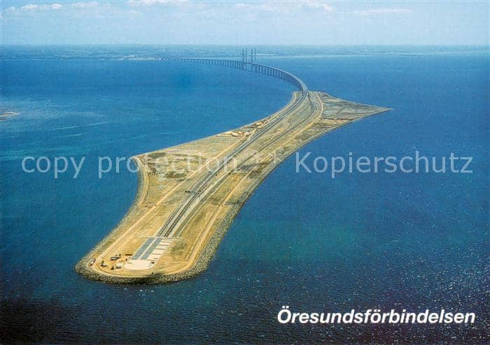 Eisenbahn oeresundsfoerbindelsen – Ansichtskarte