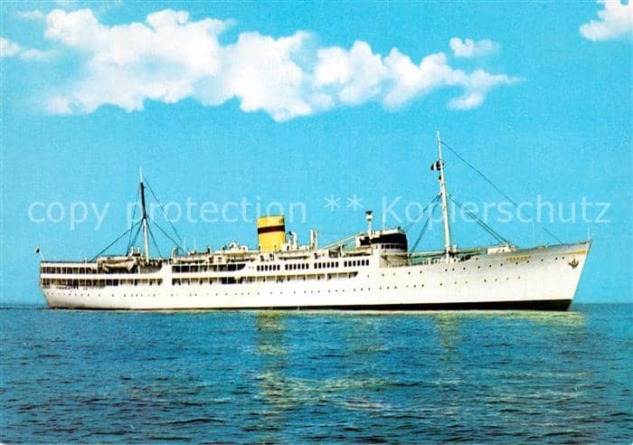 Dampfer Oceanliner M/s Nessebar – Ansichtskarte