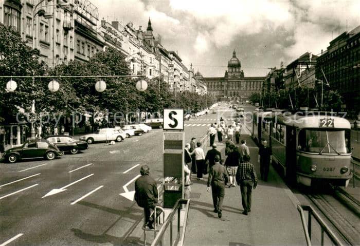 Strassenbahn Praha – Ansichtskarte