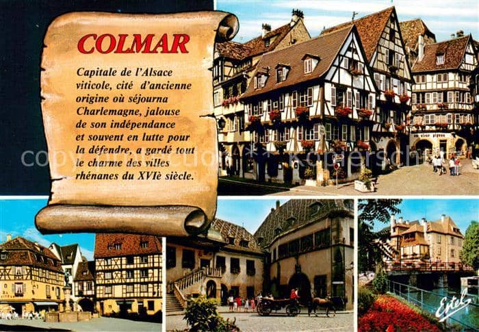 Chronik-AK Colmar – Ansichtskarte