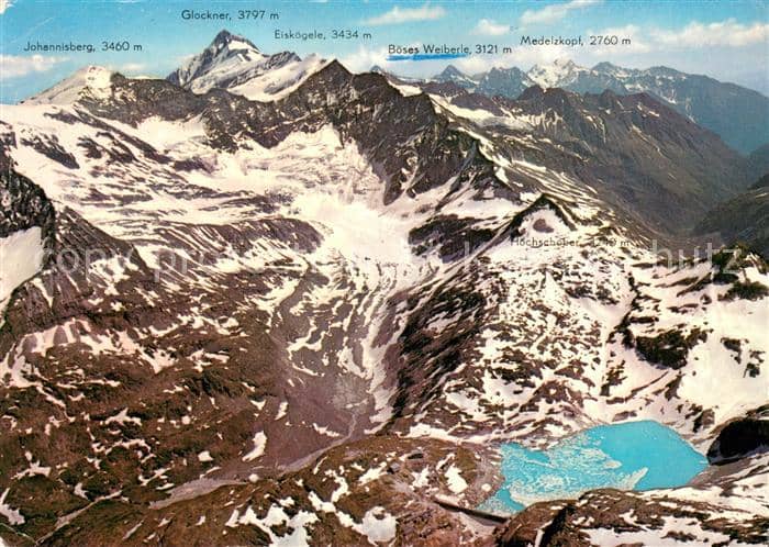 Seilbahn Stubach-Weisssee – Ansichtskarte