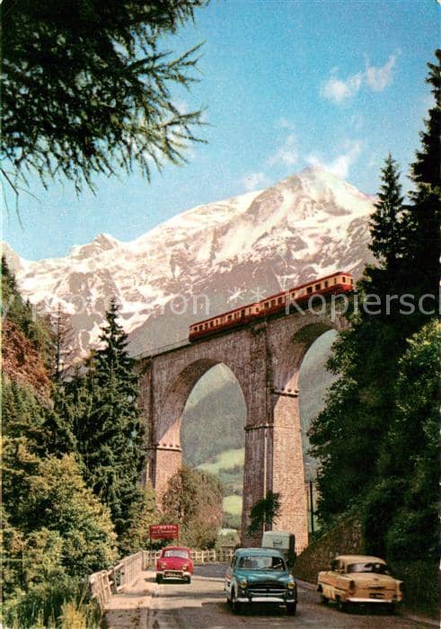 Eisenbahn N.8042 Les Houches – Ansichtskarte