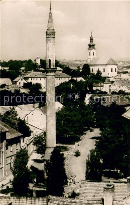 Eger Cheb Tschechien Latkep a Minarettel – Ansichtskarte