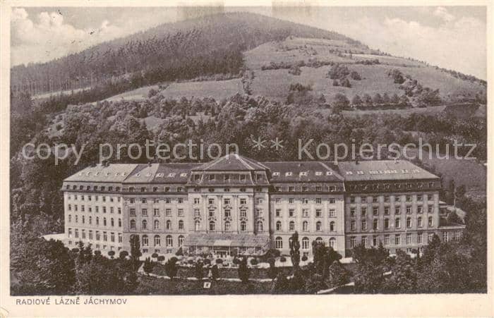Jachymov Radiove Lazne Hotel Radium Palace – Ansichtskarte