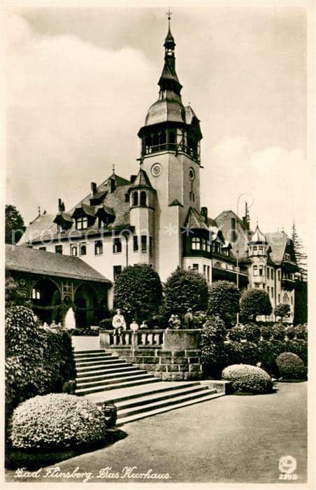 Bad Flinsberg Swieradow Zdroj Kurhaus – بطاقة مصوّرة