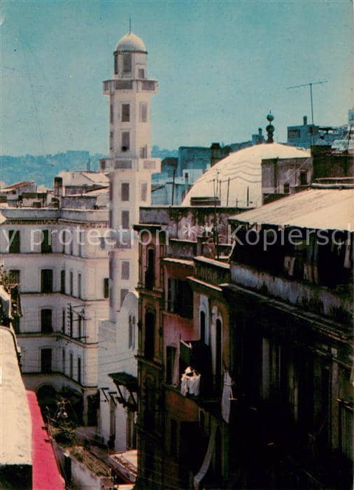 El Biar Alger Minaret de la Mosquée – Ansichtskarte