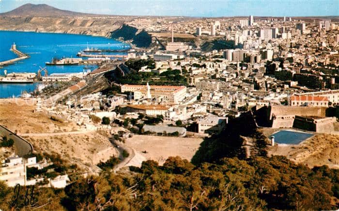Oran Algerie Vue panoramique – Ansichtskarte