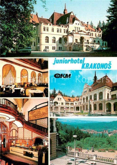 Marianske Lazne CKM Juniorhotel Krakonos – Ansichtskarte
