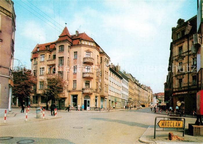 Zgorzelec Ulica Feliksa Dzierzynskiego – بطاقة مصوّرة