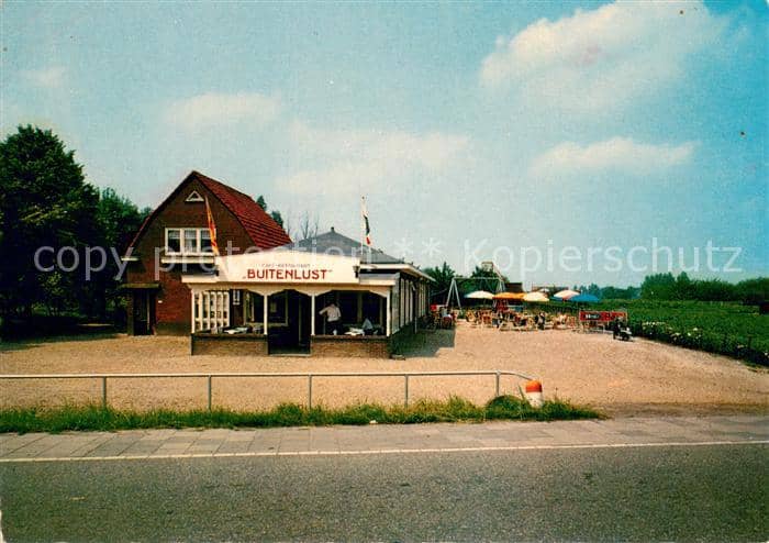 Oudewater Cafe Restaurant Speeltuin Buitenlust – Ansichtskarte Amersfoort
