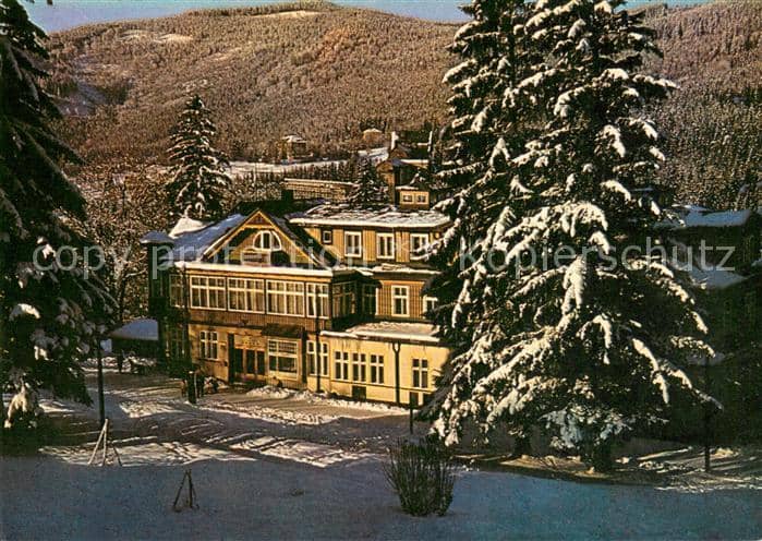 Spindleruv Mlyn Spindlermuehle Zotavovna ROH Prace Krkonose Berghotel im Rieseng – Καρτ ποστάλ
