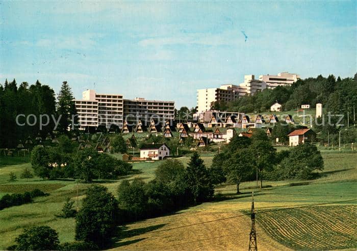 Freyung Freyung-Grafenau Bayern Erholungsgebiet am Geyersberg – Ansichtskarte Freyung