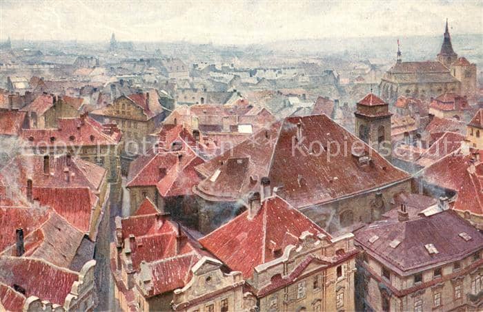 Praha Prahy Prague Stare mesto Cast u Dominikanu – Ansichtskarte