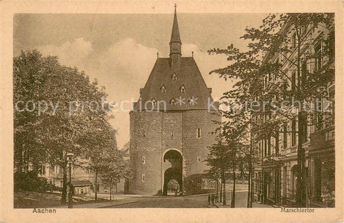 AACHEN NRW Marschiertor – Ansichtskarte Aachen