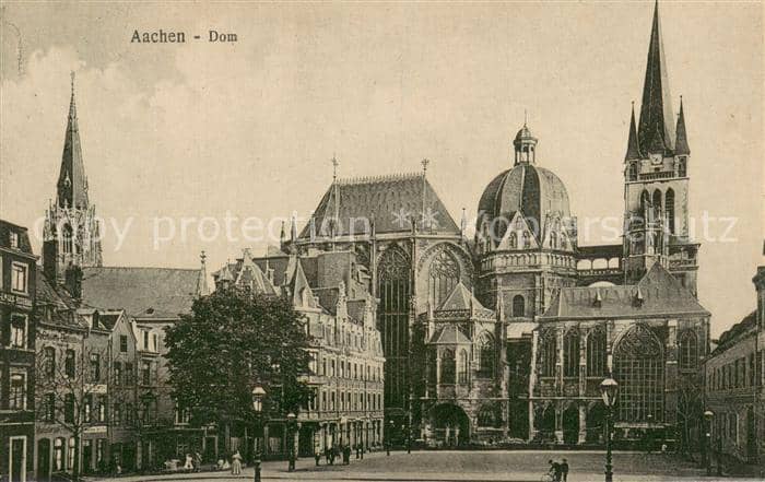 AACHEN NRW Dom – Ansichtskarte Aachen