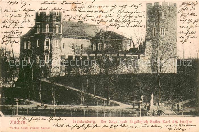 AACHEN NRW Frankenburg – Ansichtskarte Aachen