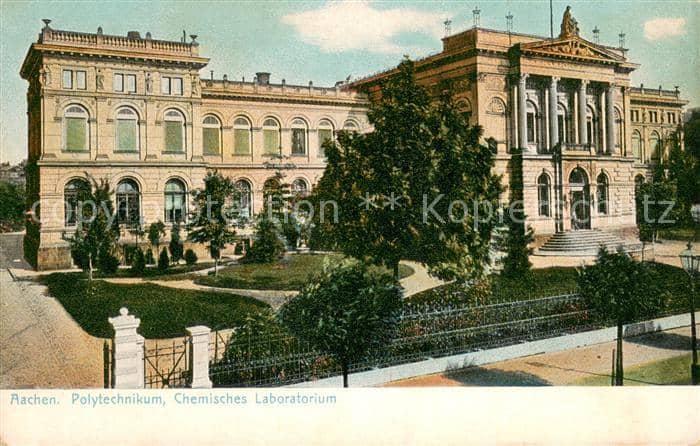 AACHEN NRW Polytechnikum Chemisches Laboratorium – Ansichtskarte Aachen