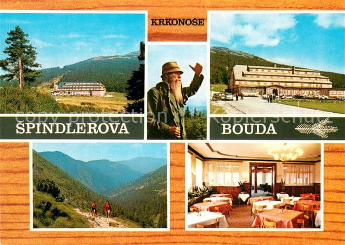 Spindleruv Mlyn Spindlermuehle Spindlerova Bouda Krkonose Erholungsheim Riesenge – Καρτ ποστάλ
