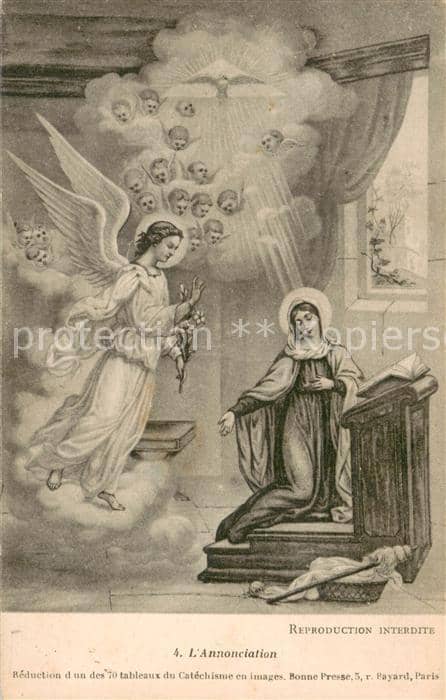 Religion L´Annonciation – Ansichtskarte