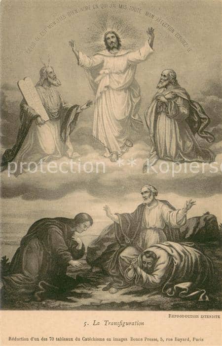 Religion La Transfiguration – Ansichtskarte