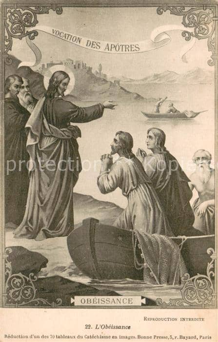 Religion L´Obeissance – Ansichtskarte