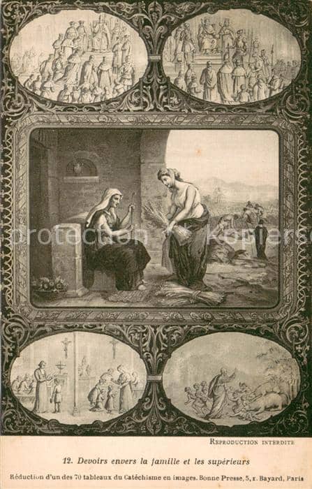 Religion Reproduction Interdite – Ansichtskarte