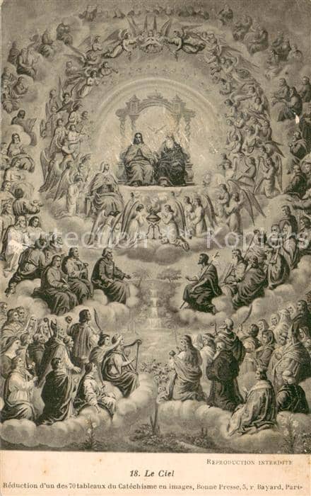 Religion Le Ciel – Ansichtskarte