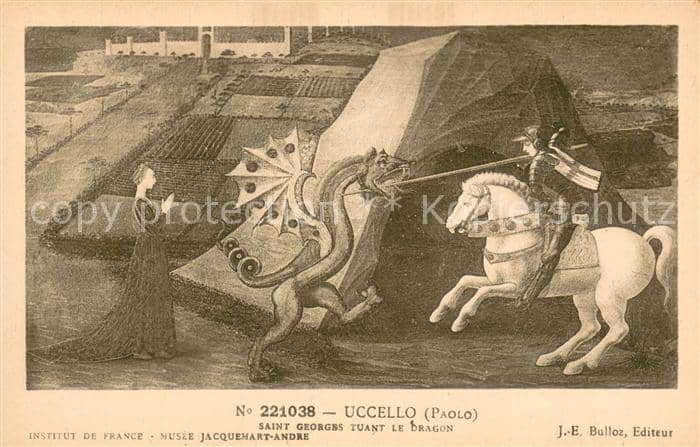 Museum J.E.Bulloz Nr.221038 Uccello – Ansichtskarte