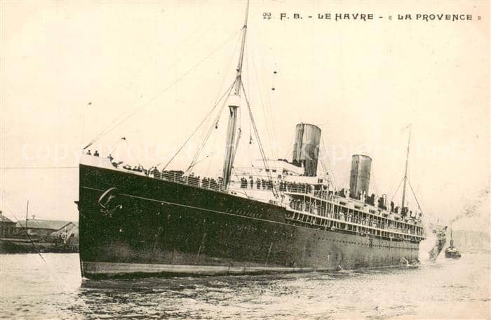 Dampfer Oceanliner LE HAVRE-LA PROVENCE – Ansichtskarte
