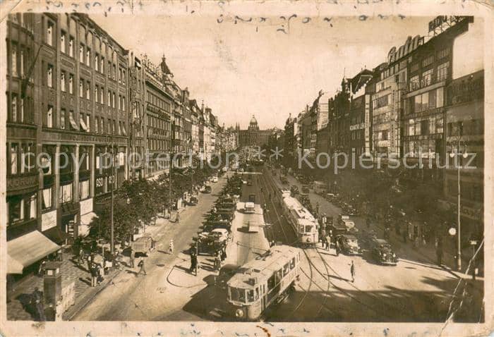 Strassenbahn Praha – Ansichtskarte