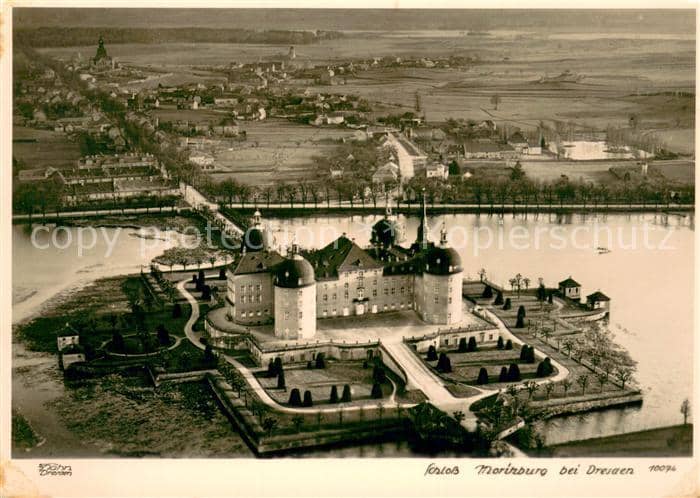 Foto Hahn Nr. Nr.10074 Schloss Moritzburg – Ansichtskarte