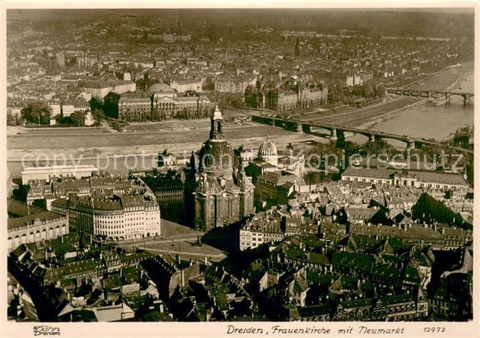 Foto Hahn Nr. Nr.12972 Dresden Frauenkirche – Ansichtskarte