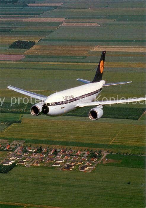 Flugzeuge Zivil Lufthansa – Ansichtskarte