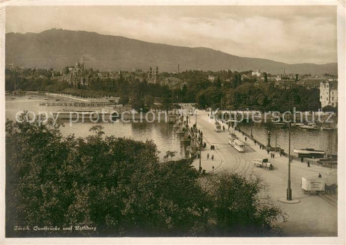 Strassenbahn Zuerich – Ansichtskarte