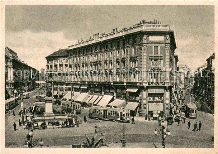 Strassenbahn Milano – Ansichtskarte