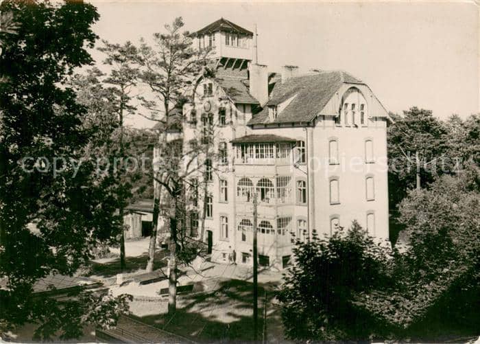 Krynica Morska Ostseebad Dom Wypoczynkowy Ferienheim – بطاقة مصوّرة
