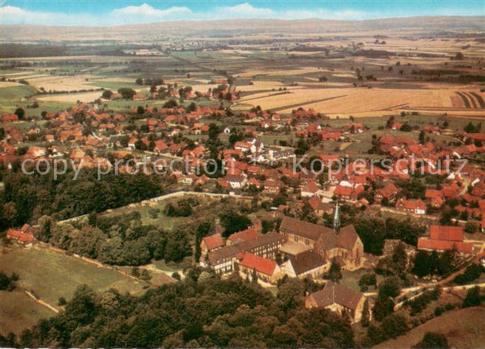 Loccum Rehburg-Loccum Nienburg Niedersachsen Fliegeraufnahme – Ansichtskarte Rehburg-Loccum