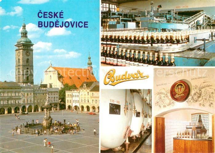 Ceske Budejovice Teilansichten d. Brauerei – Ansichtskarte