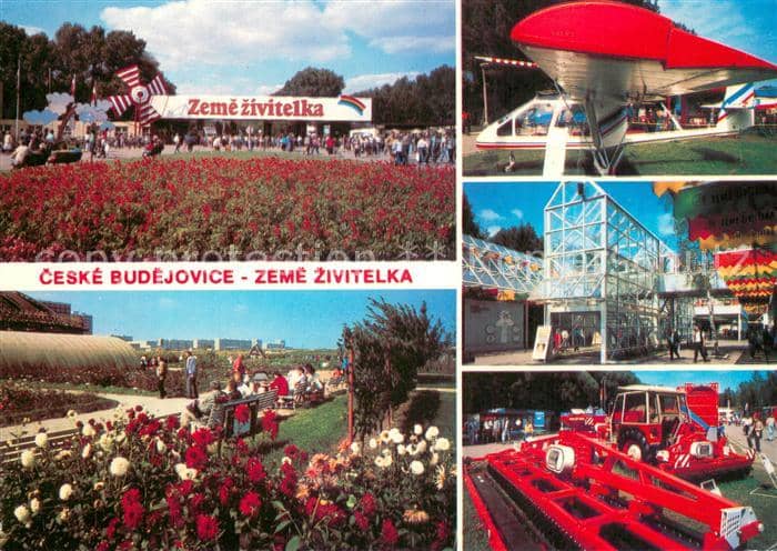 Ceske Budejovice Zeme zivitelka Landwirtschaftliche Ausstellung – Ansichtskarte